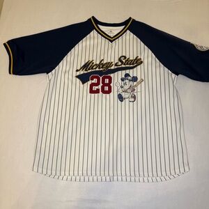 Mickey‎ Mouse Baseball Jersey Size XXL Mickey State 1928 Disney Conference